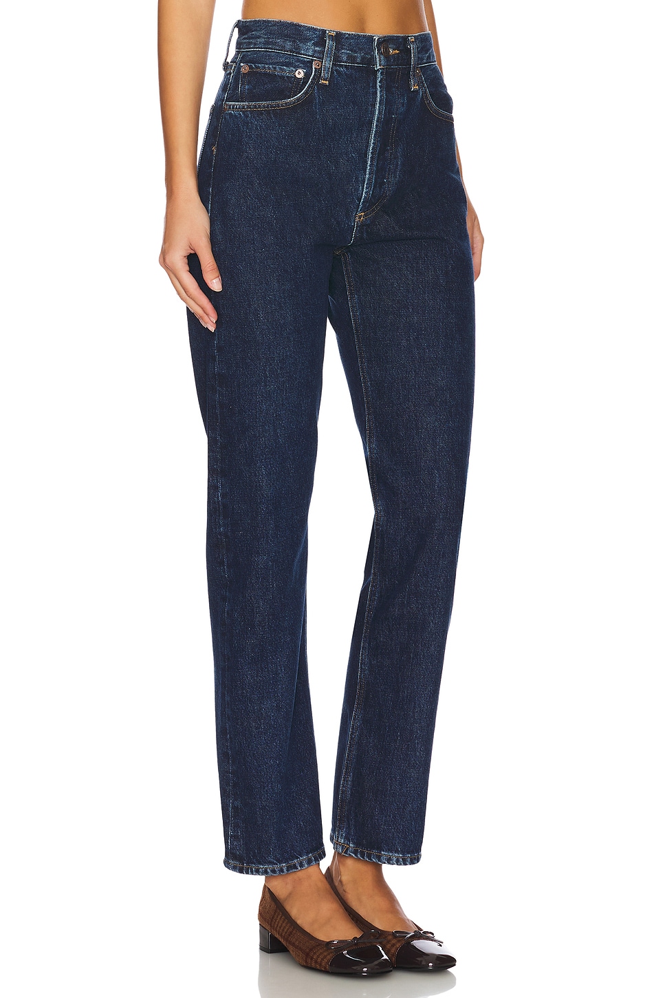 90's Pinch Waist High Rise Straight