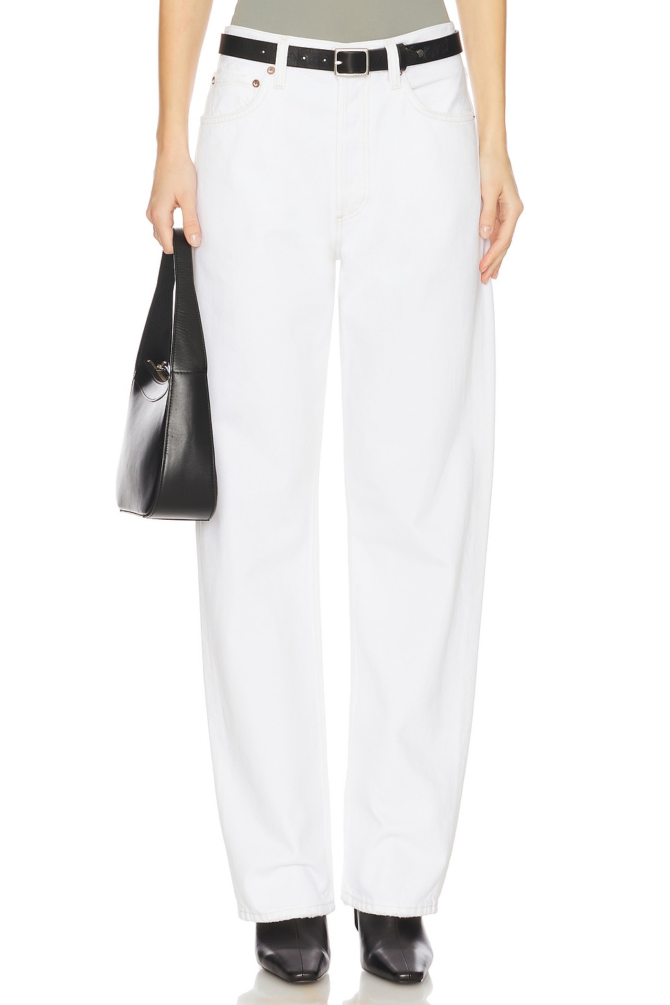 Kelly High Rise Straight Jeans