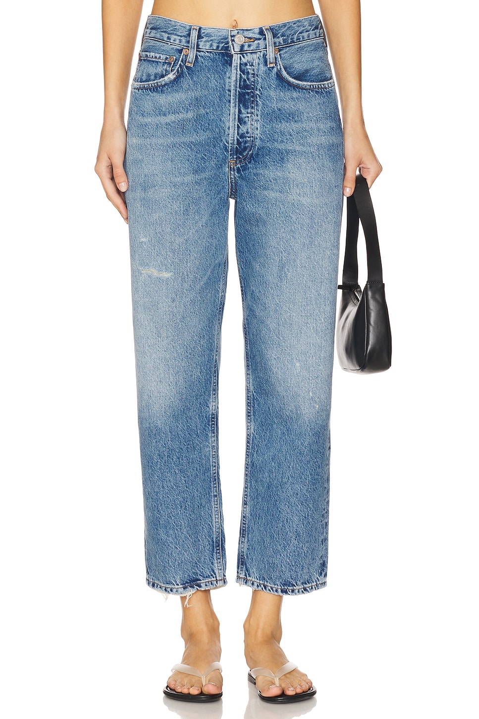 90's Crop Loose Straight