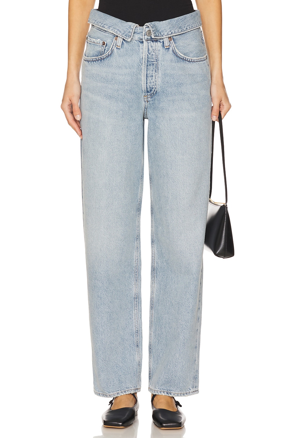デニム・ジーパン Agolde Echo Jeans Echo Taper Jean in Syllable – AGOLDE