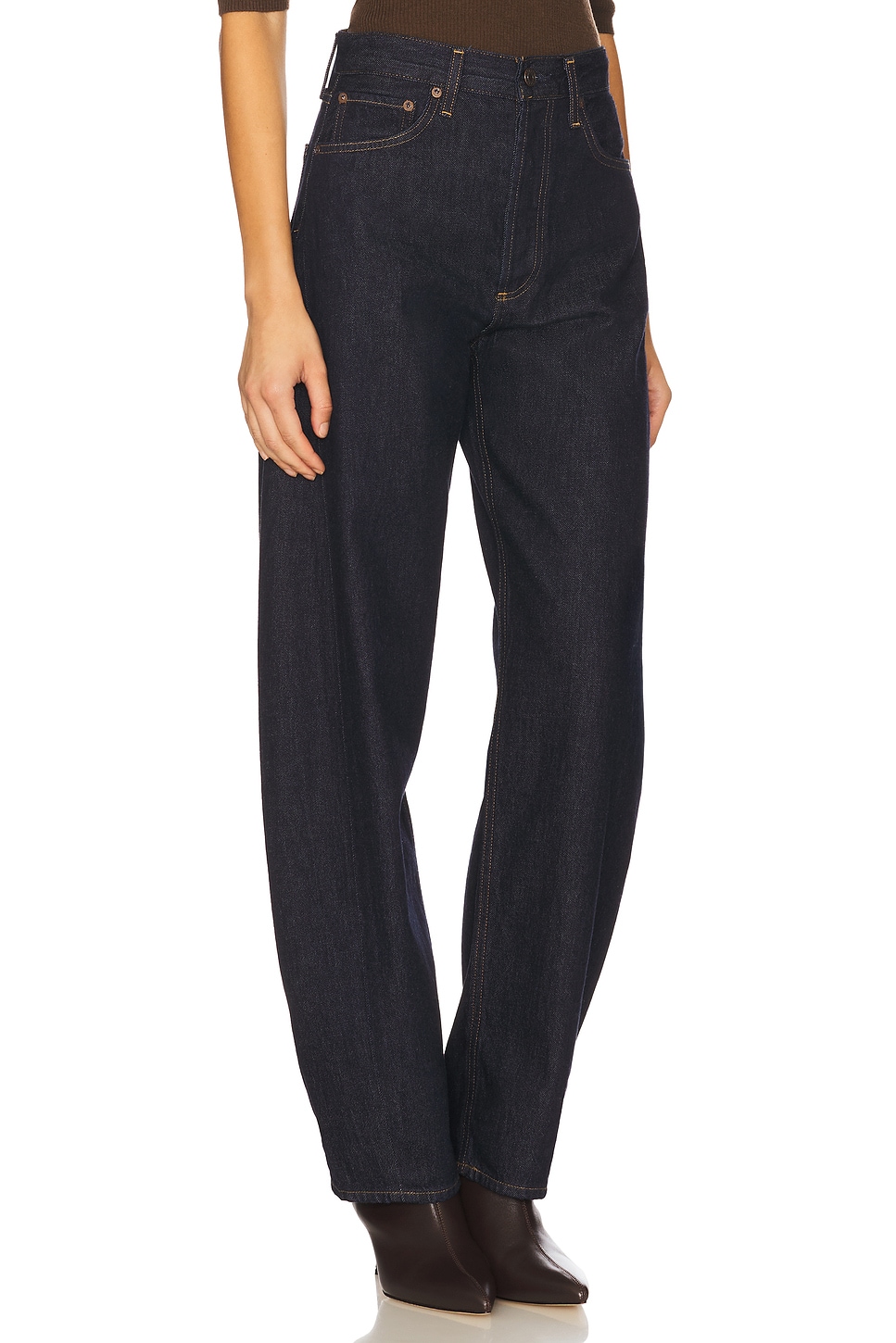 AGOLDE Luna Pieced Jeans in Rinse | REVOLVE