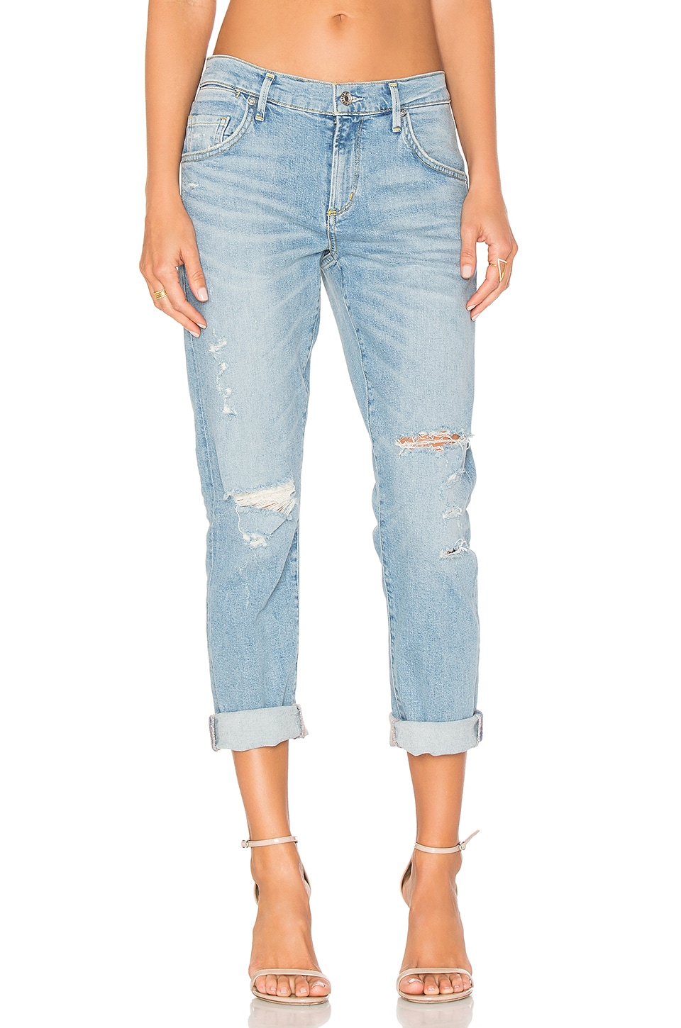 AGOLDE Isabel Slim Boyfriend in Dreamer 