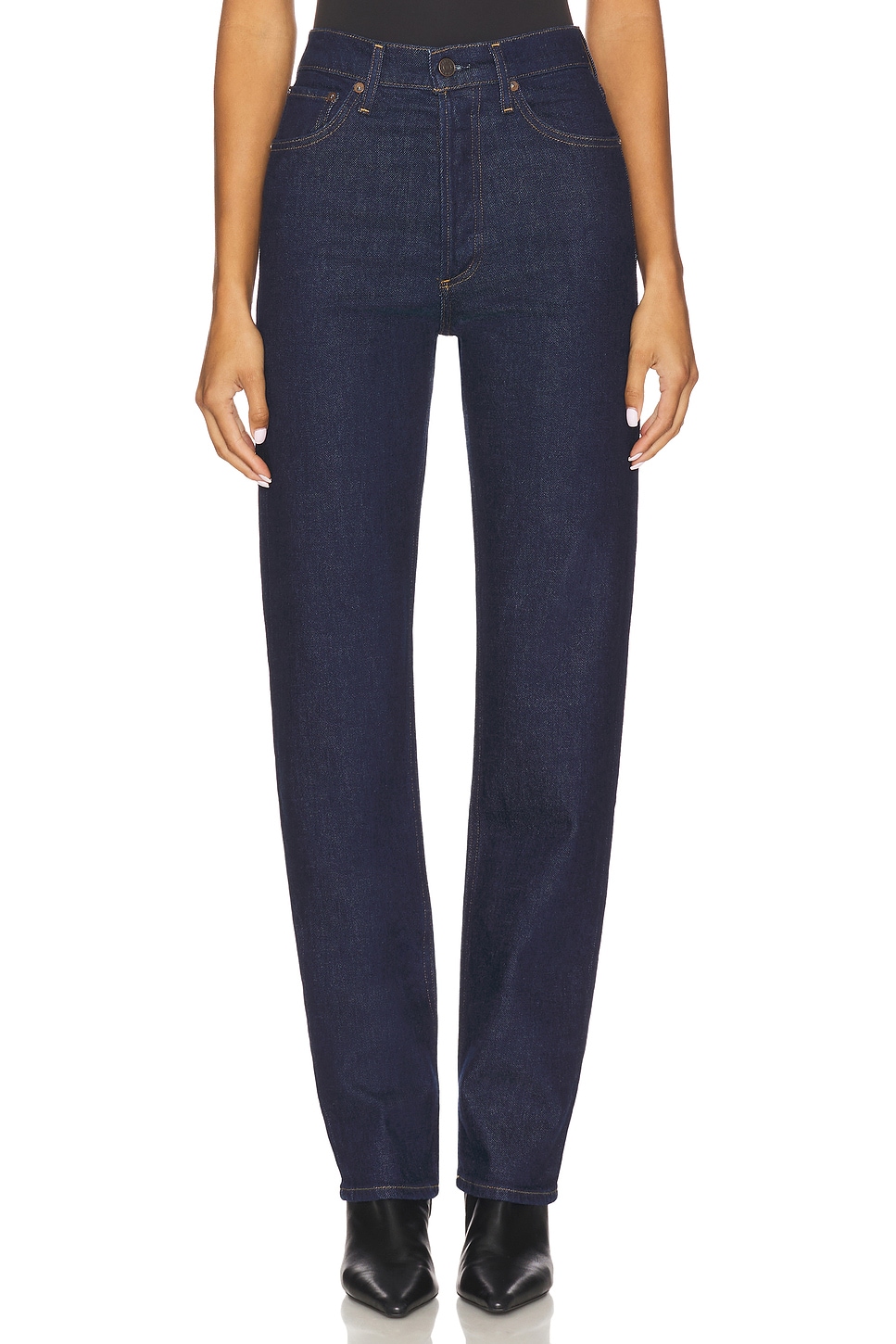 90s Pinch Waist Long Jeans