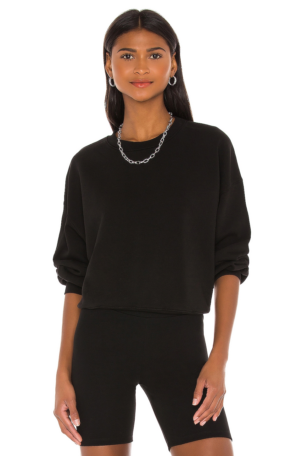 AGOLDE Balloon Sleeve Sweatshirt in 