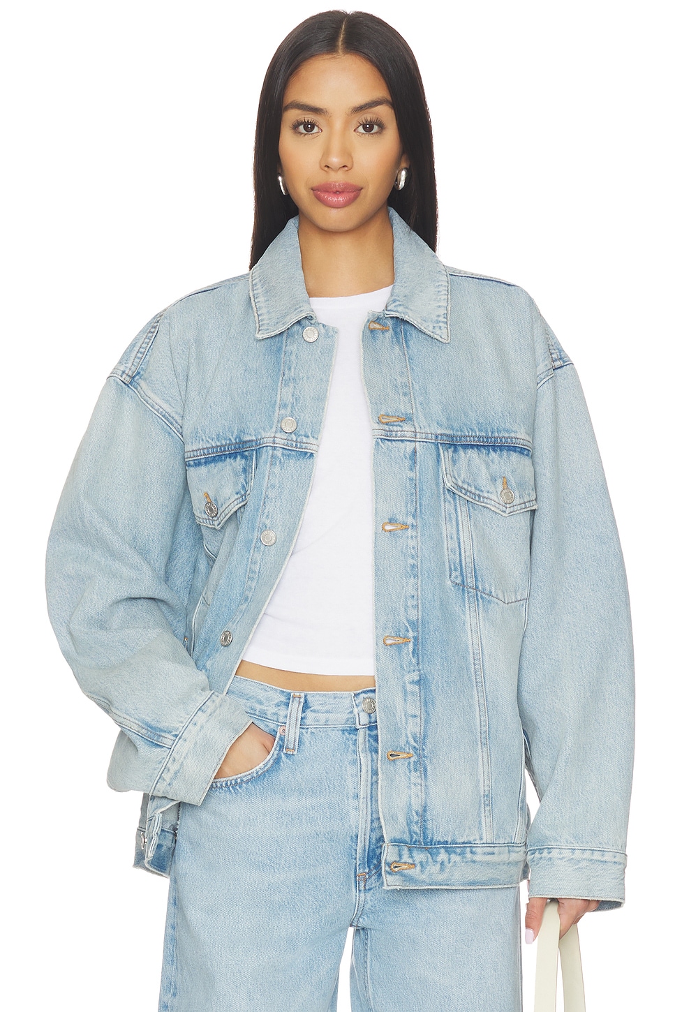 AGOLDE Evin Jacket in Scroll | REVOLVE