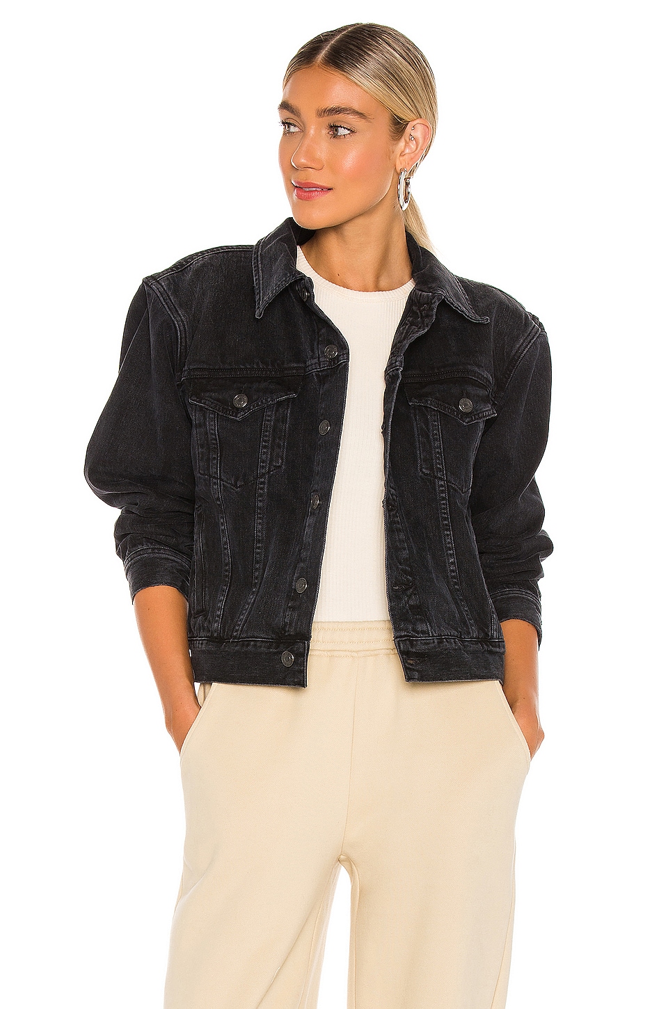 AGOLDE Blanca Elasticated Jacket in 