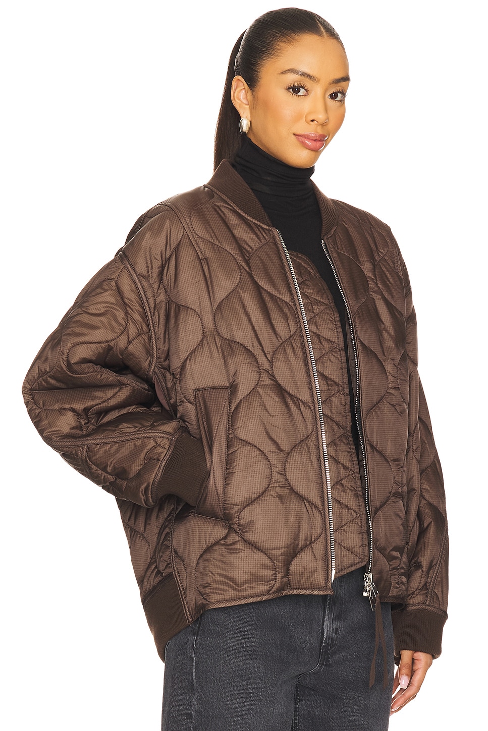 Agolde Isla Quilted Jacket thumbnail