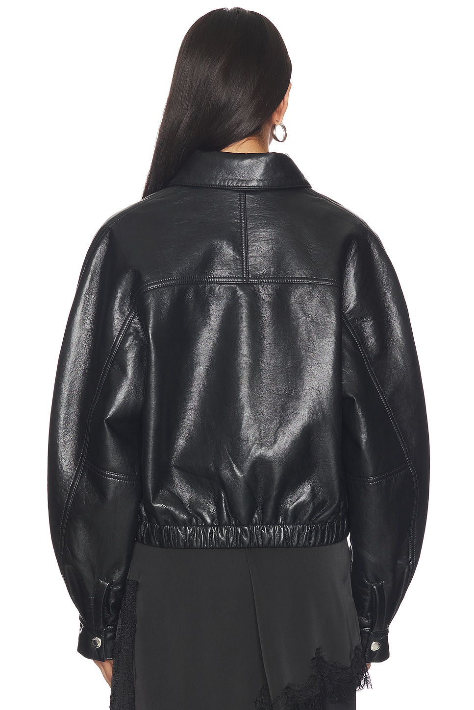 Agolde Dixon Coccon Bomber Jacket thumbnail