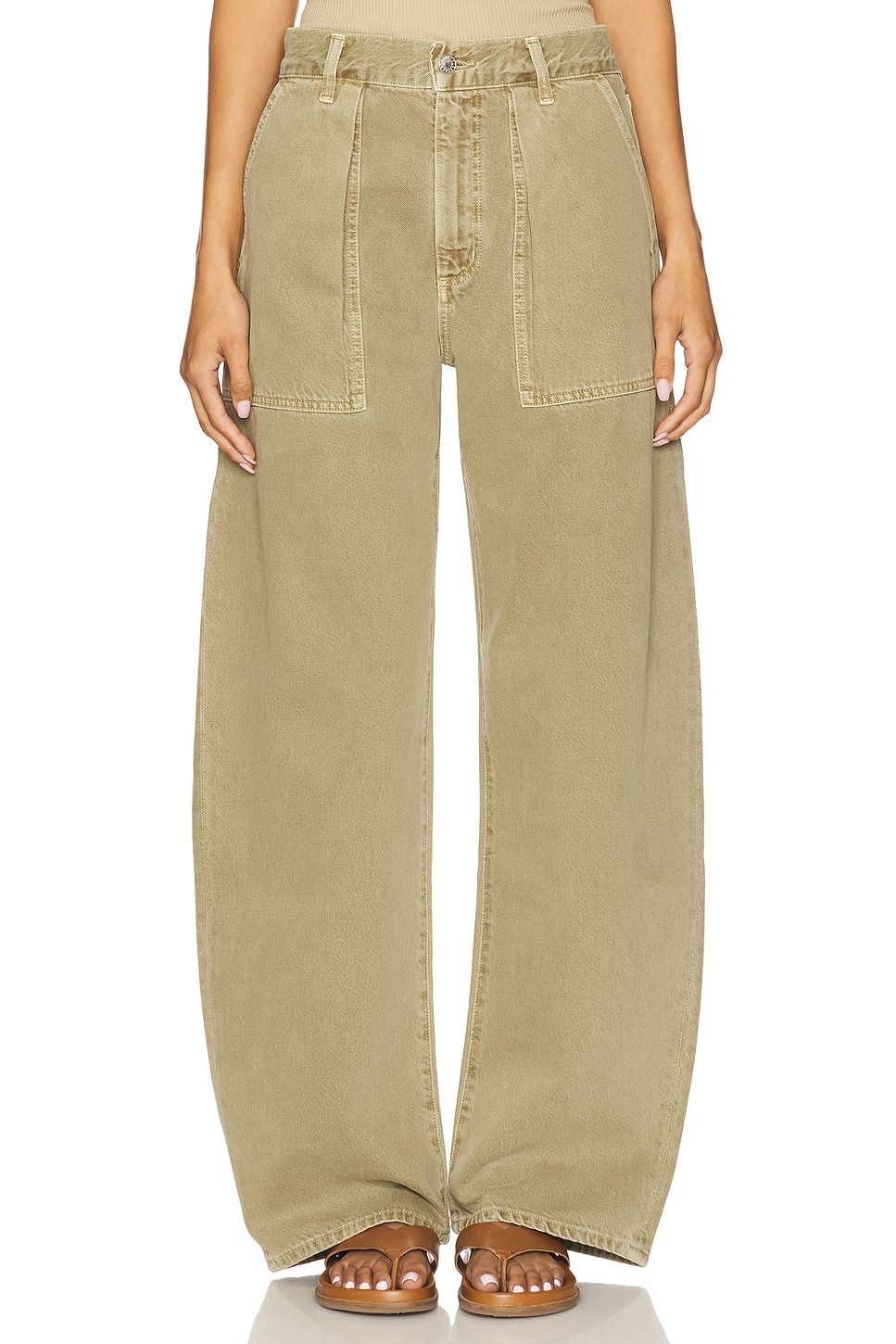 パンツ Agolde Trousers AGOLDE Sefton Pant in Cholla | REVOLVE