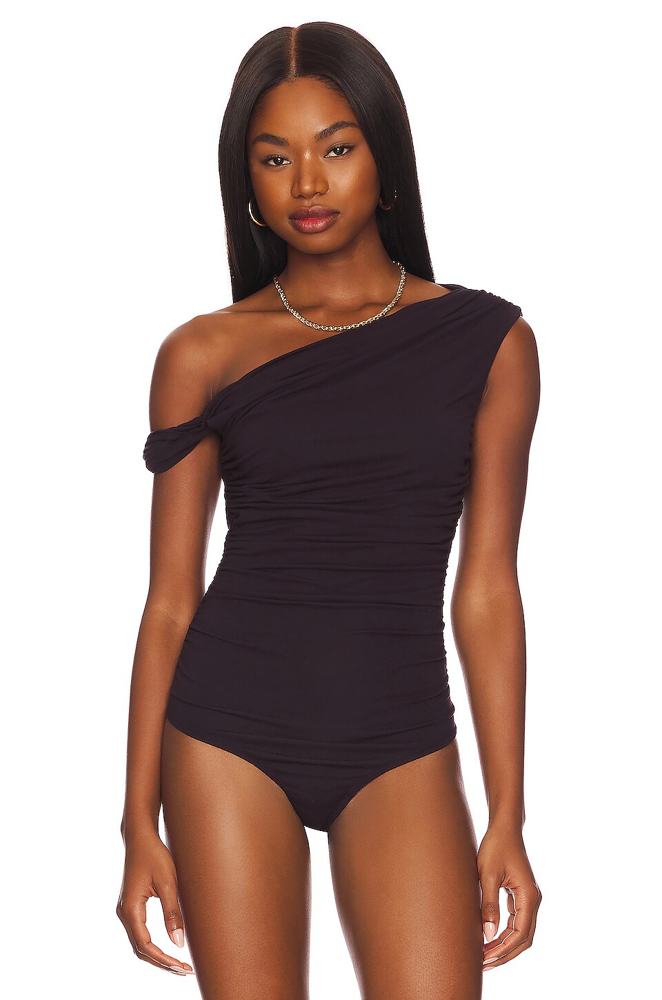 Agolde Hilma Twist Sleeve Bodysuit thumbnail