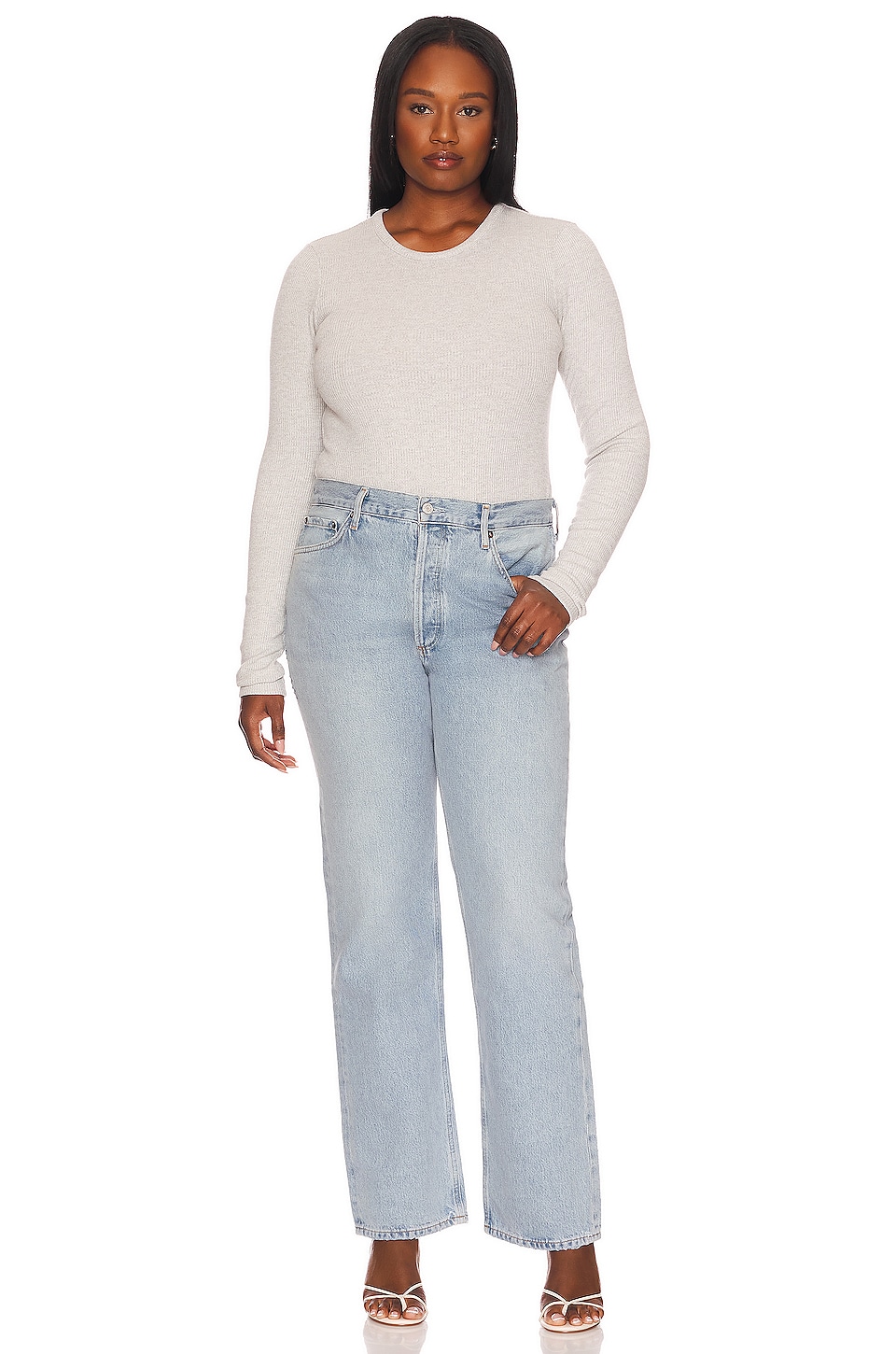 Alma Shrunken Crew Neck