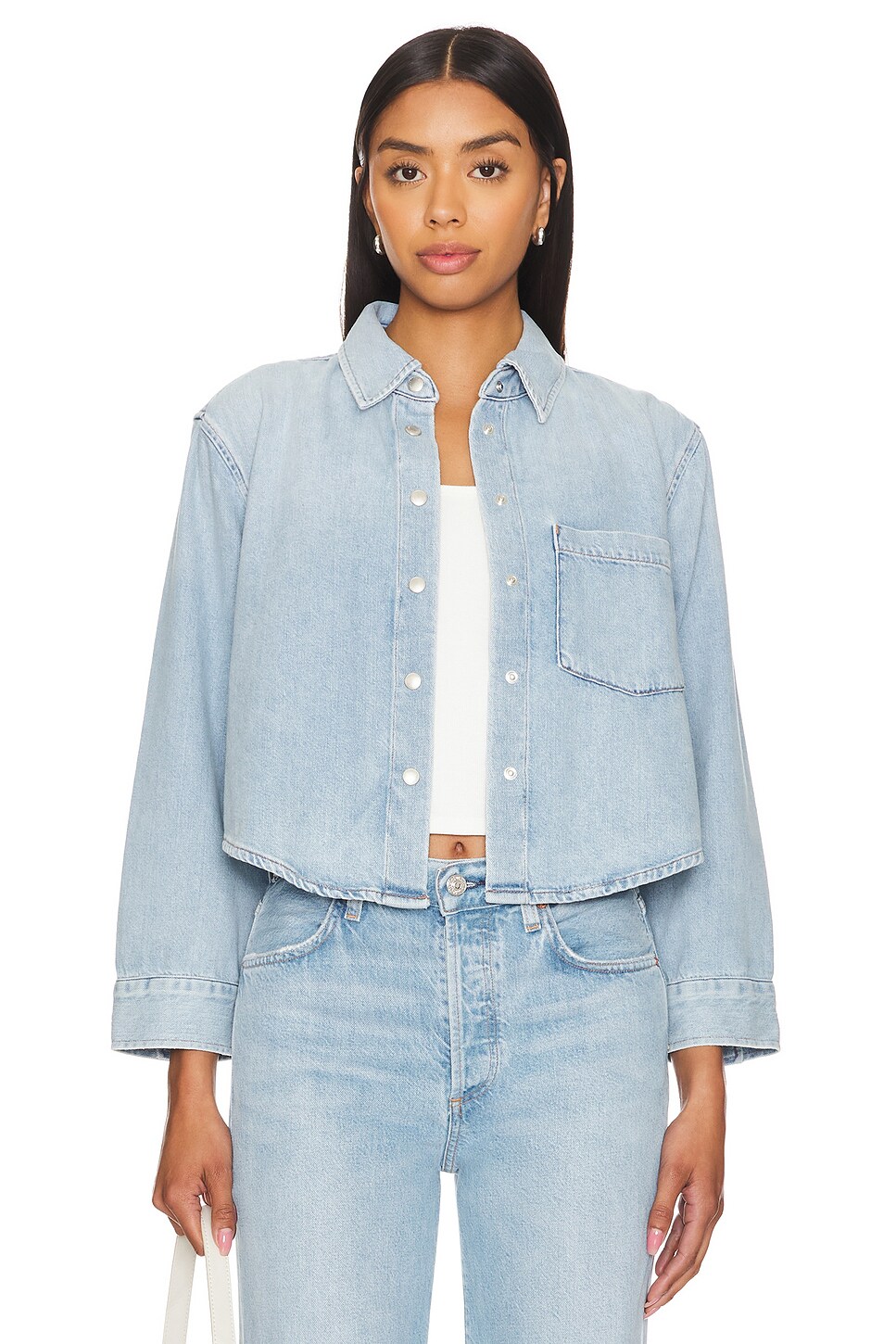 Agolde Devon Shirt in Rinse main image 0