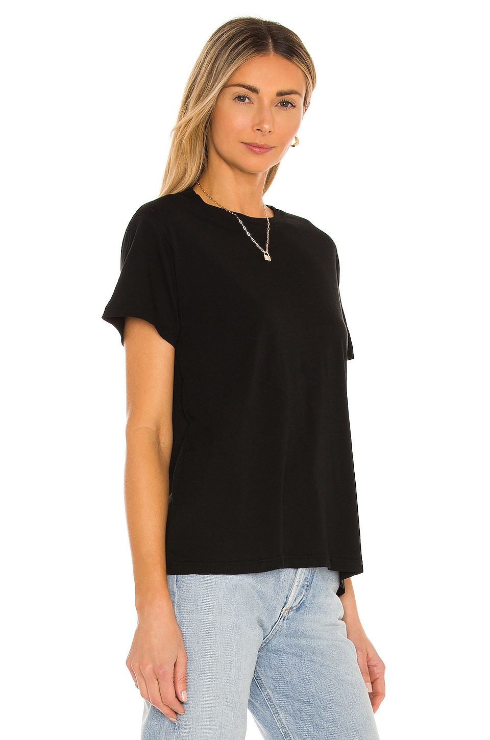 AGOLDE Rena T Shirt in Black | REVOLVE