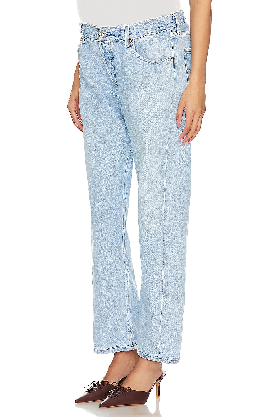 Maternity Baggy Customs Jeans - Thumbnail 3