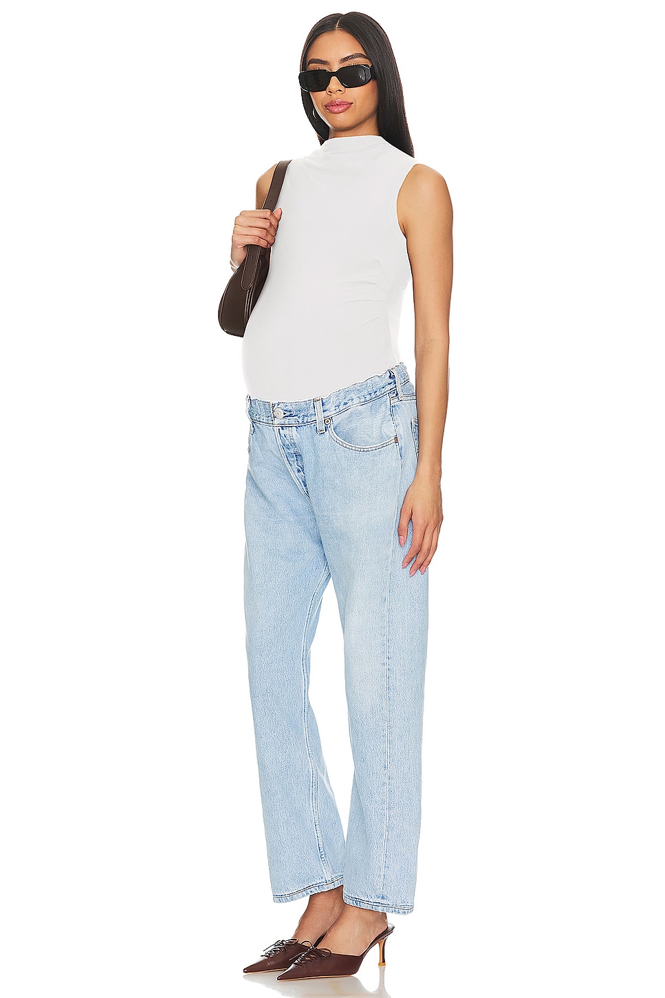 Maternity Baggy Customs Jeans - Thumbnail 5
