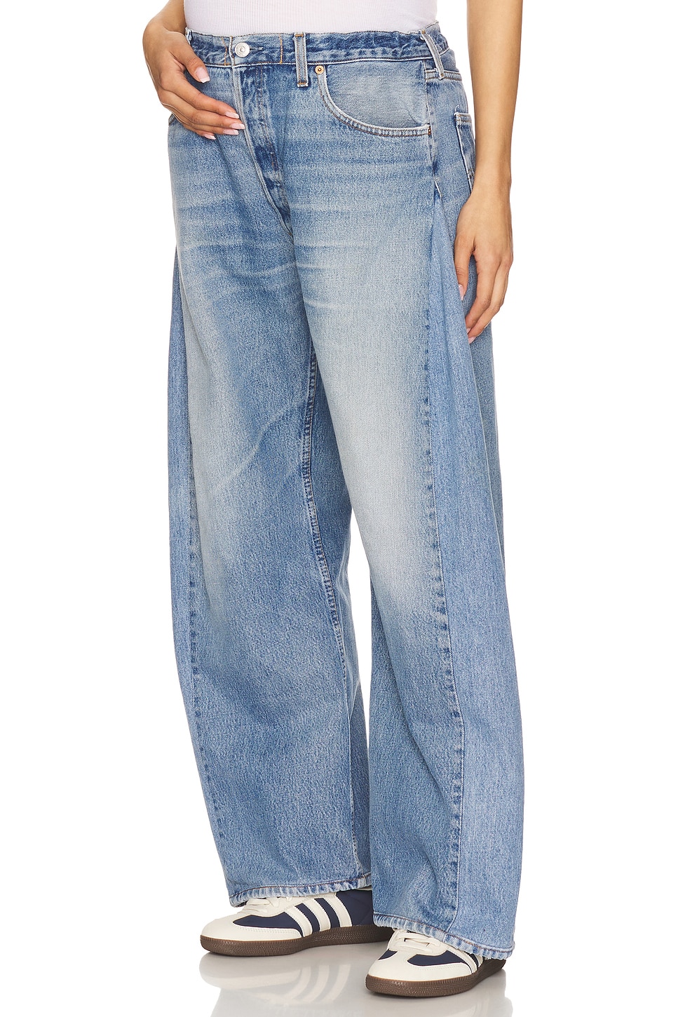 Barrel Maternity Jeans - Thumbnail 1