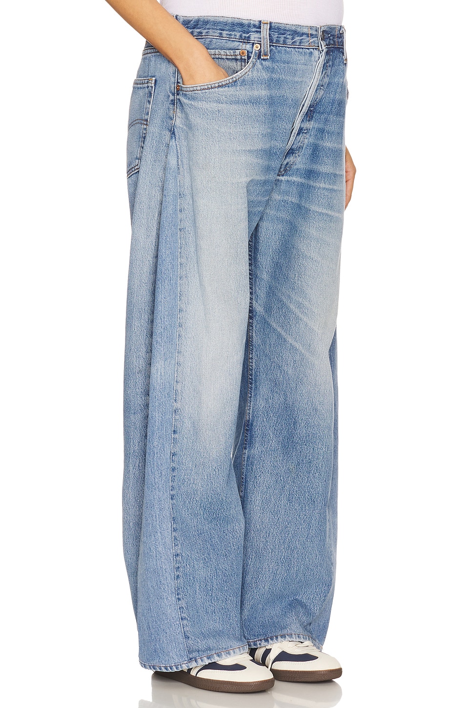 Barrel Maternity Jeans - Thumbnail 3