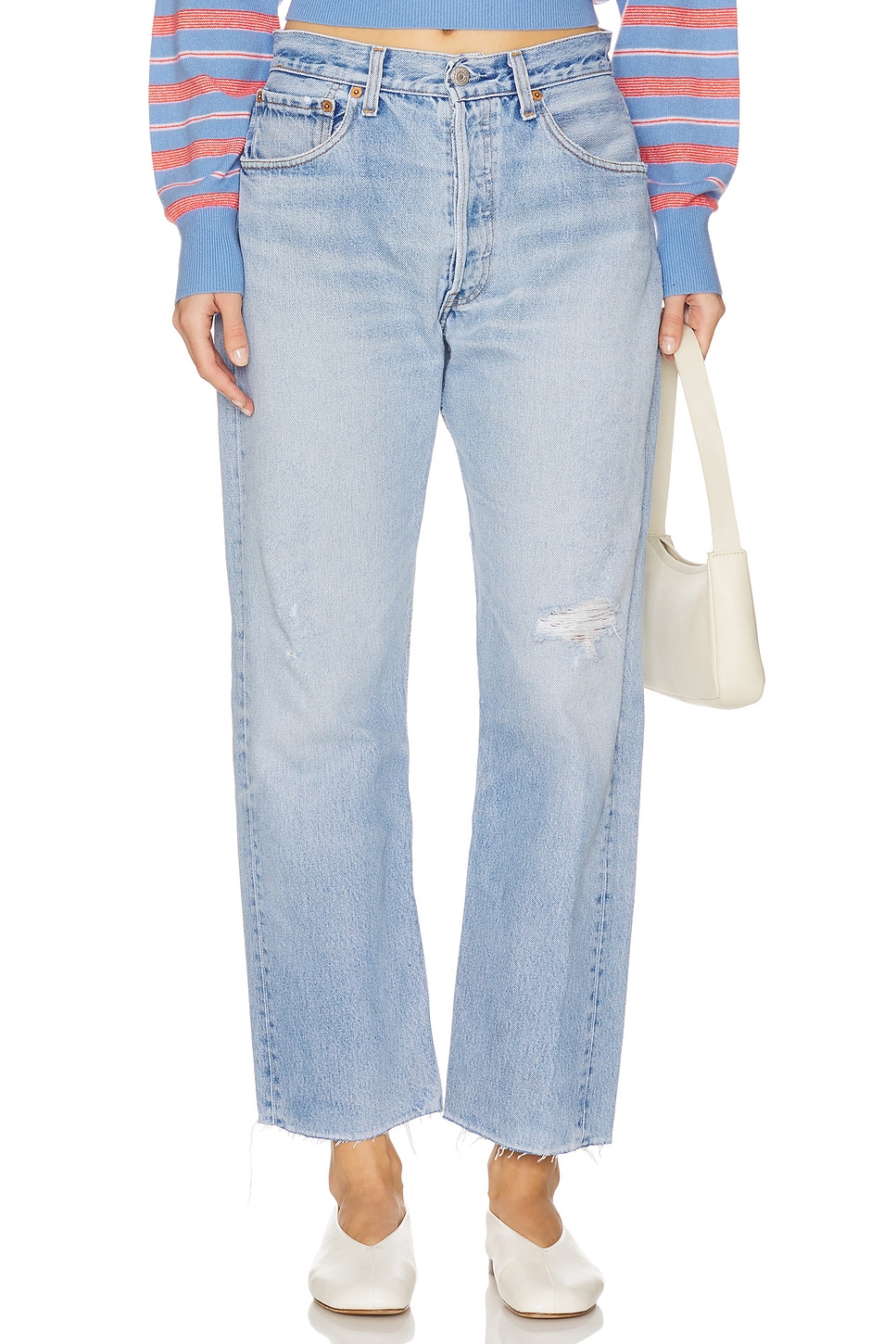 Relaxed Undone Hem