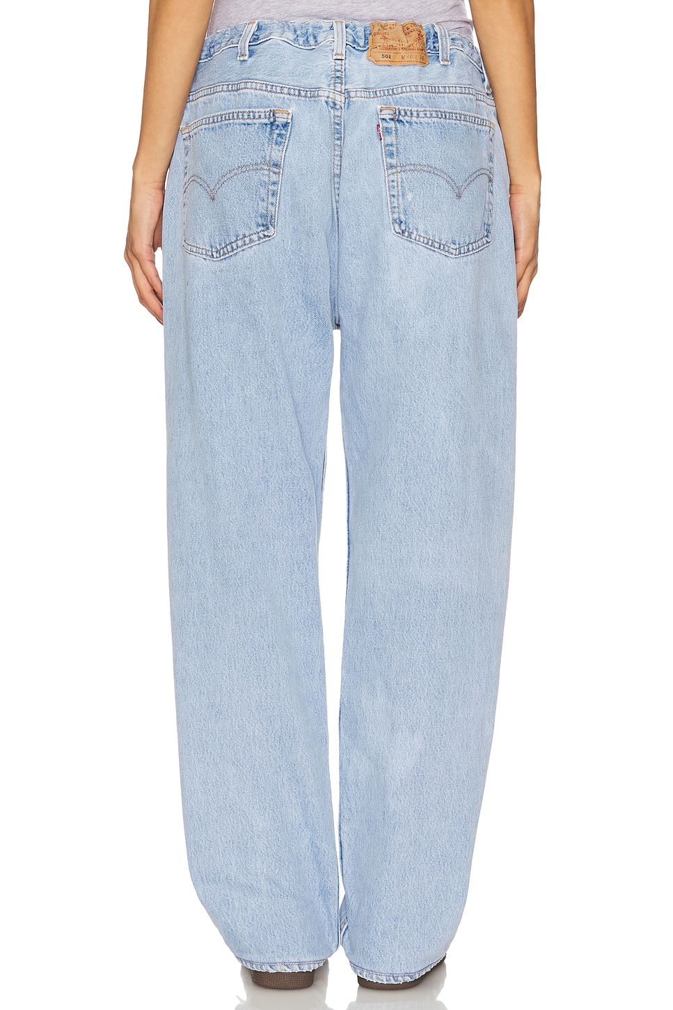 Drawstring Maternity Jeans - Thumbnail 4