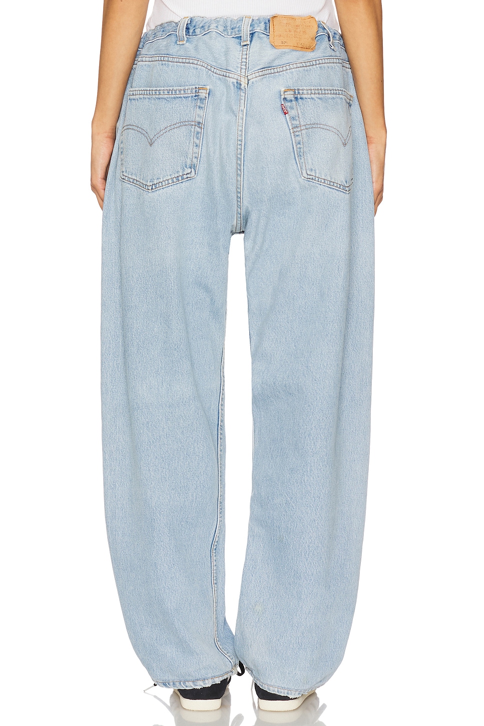 Drawstring Maternity Jeans - Thumbnail 4