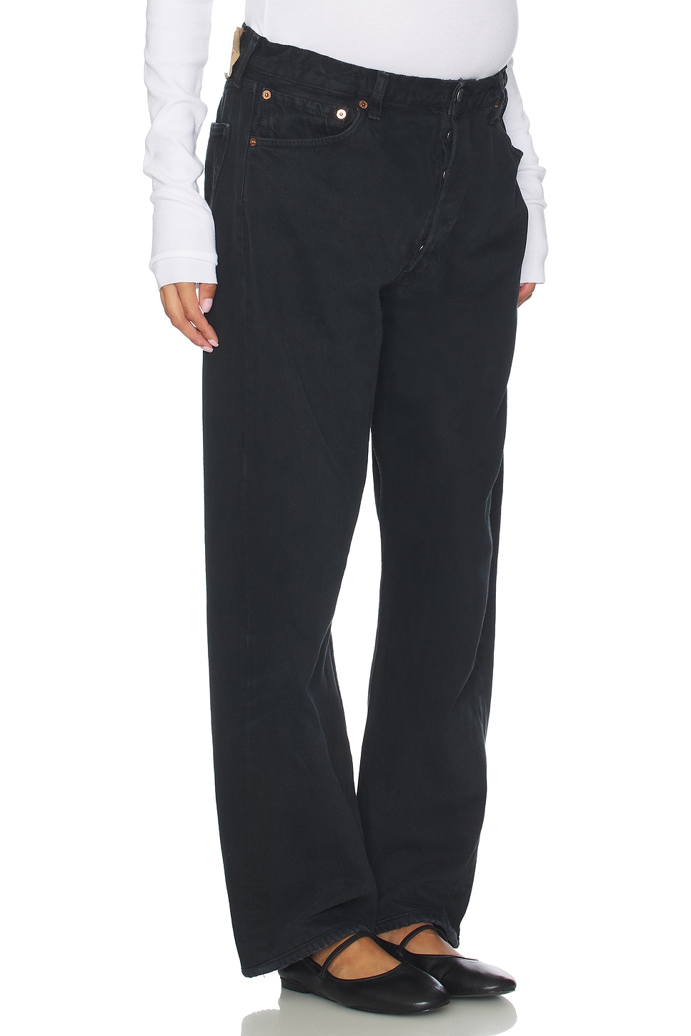 aligrace Maternity Baggy Jeans