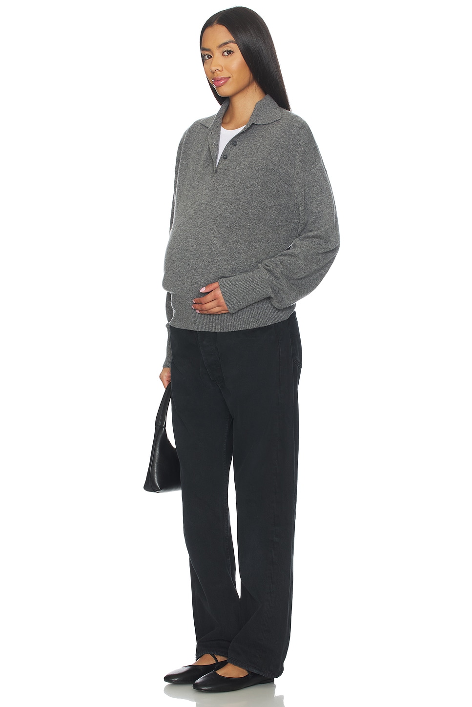 aligrace Maternity Baggy Jeans