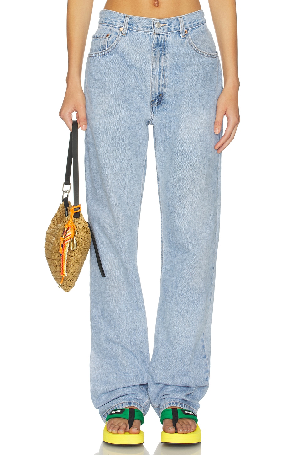 Signature Baggy Straight Leg Jean