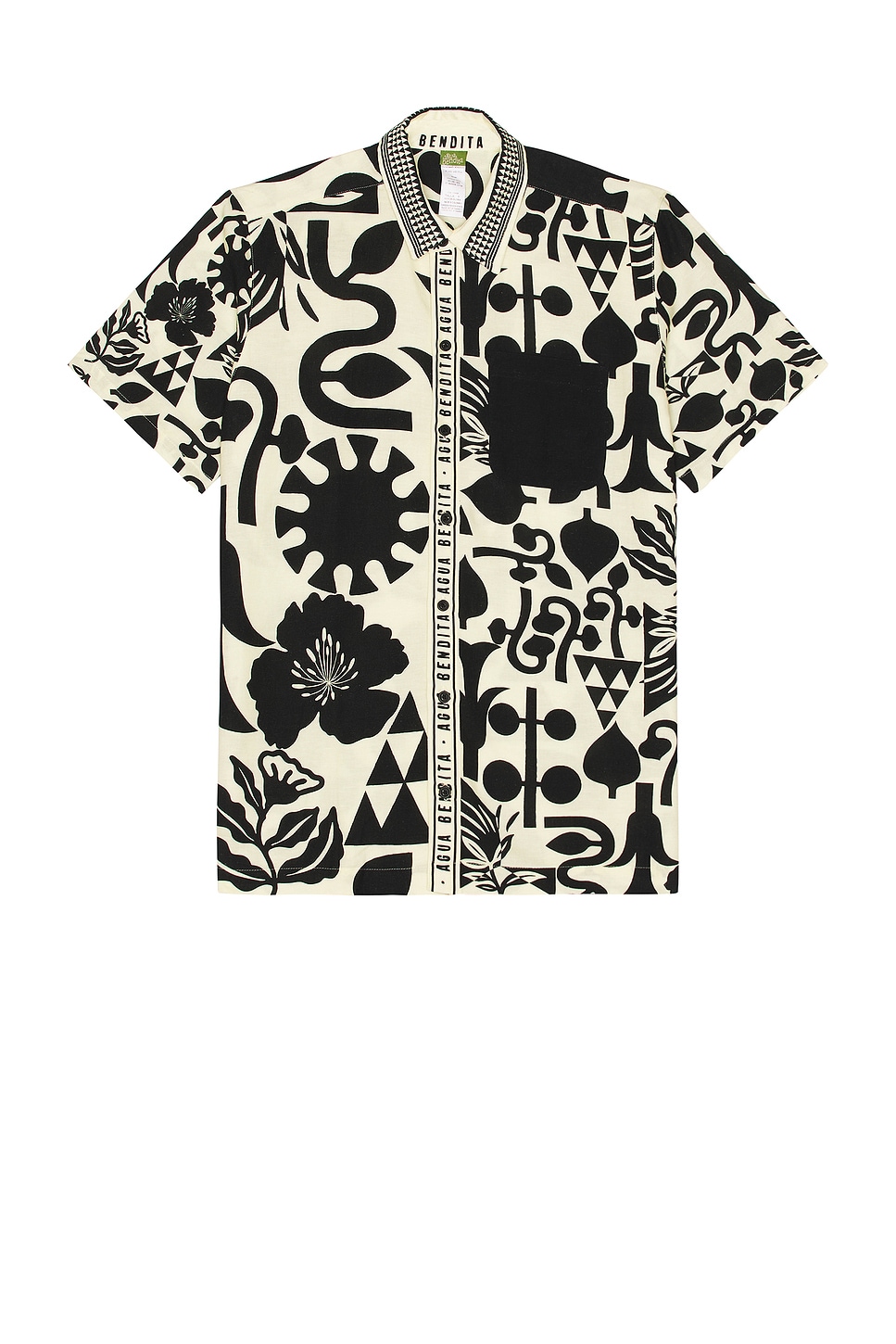 Agua Bendita Jack Honolulu Shirt in Ivory