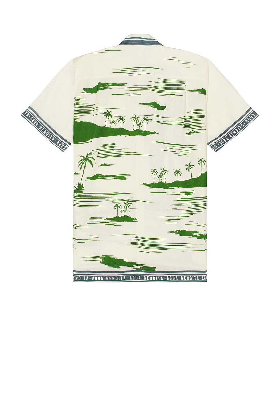 Agua Bendita Jack Honolulu Shirt in Ivory