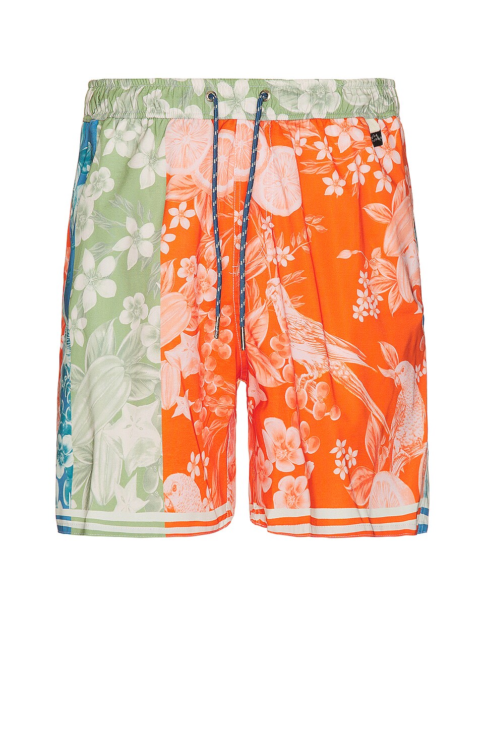 Agua Bendita Joe Trunk in Orange & Sage