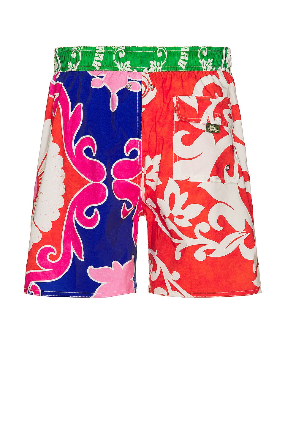 Agua Bendita Joe Trunk in Red & Blue