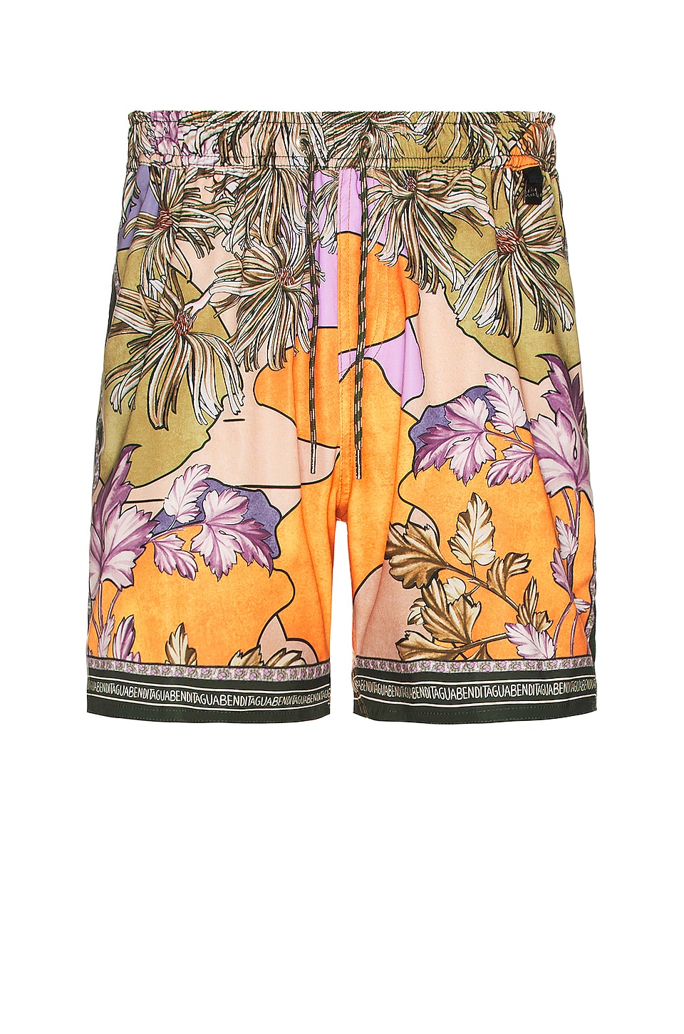 Agua Bendita Joe Suki Swim Shorts in Green