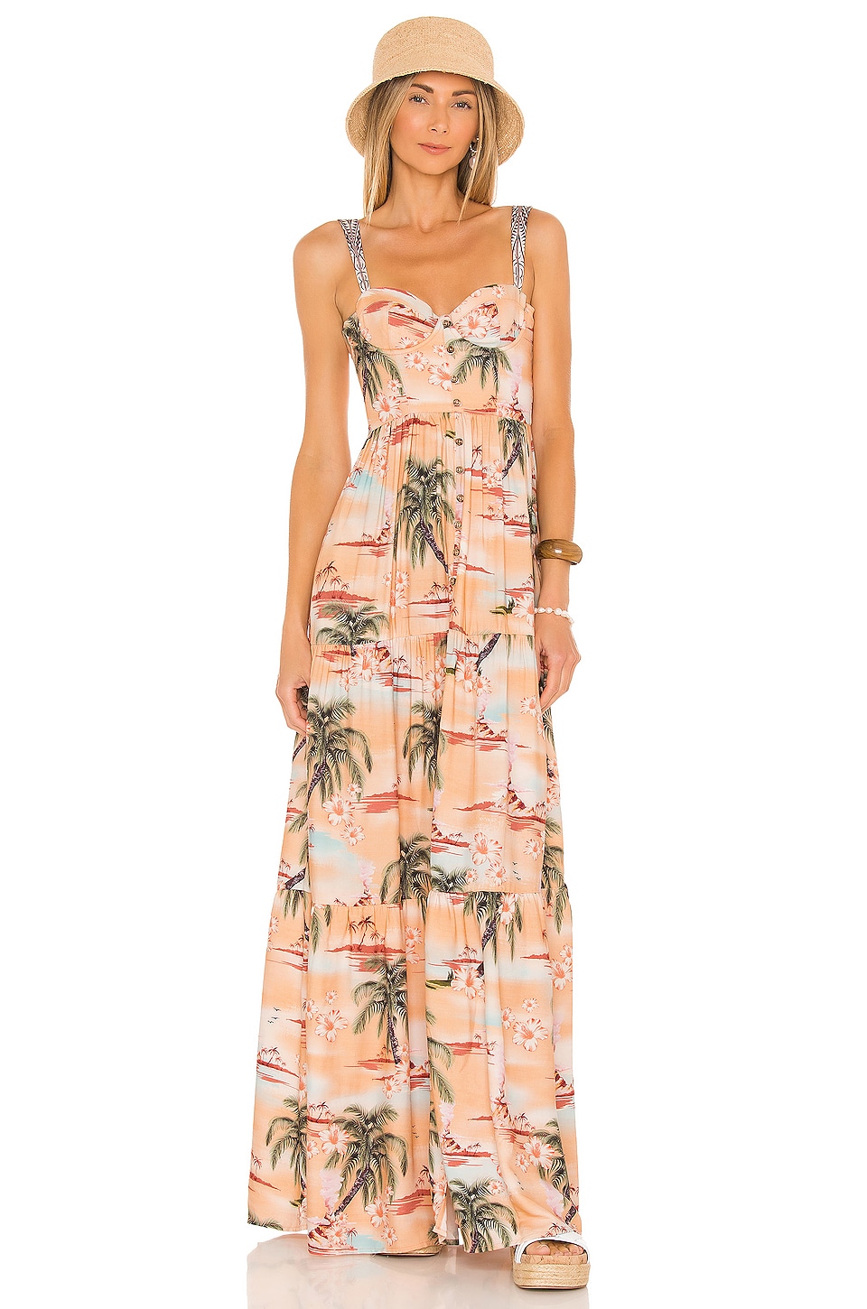 Agua Bendita Dunna Luau Dress in Multicolor REVOLVE