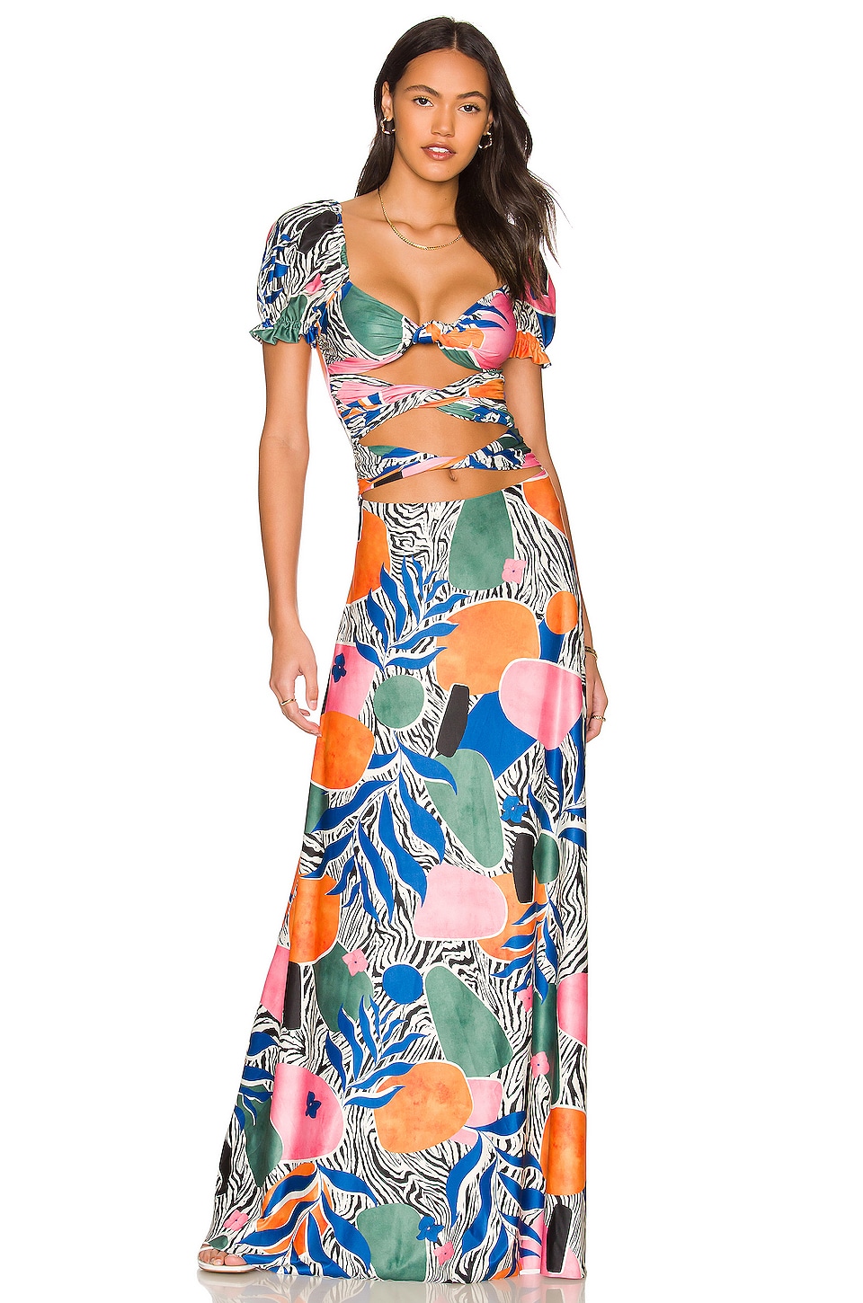 Agua Bendita x REVOLVE Bali Dress in Multi