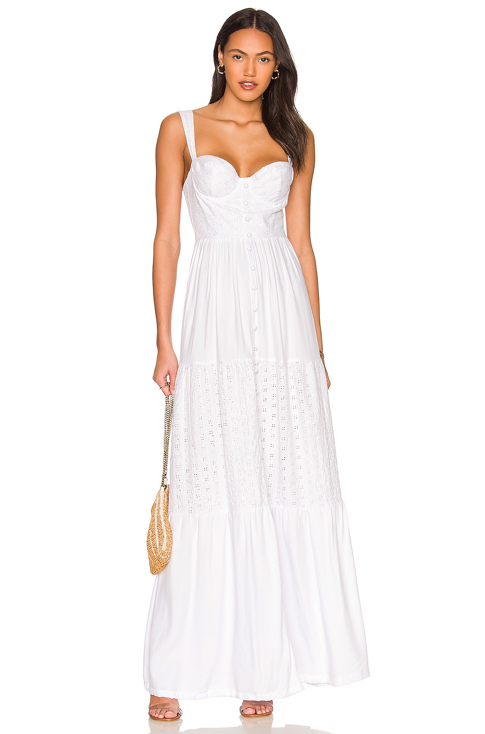 Image 1 of x REVOLVE Alani Dress in White