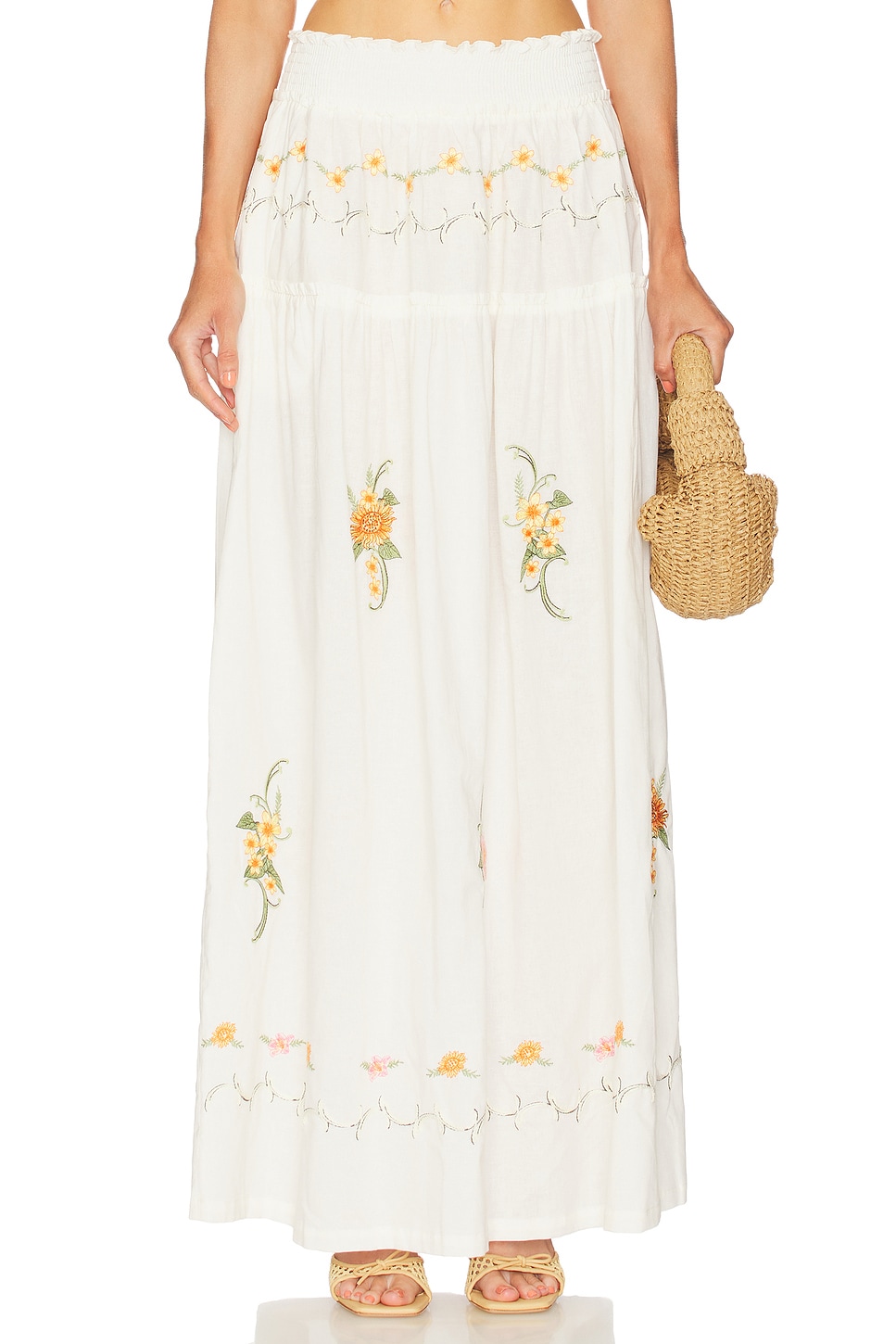 x REVOLVE Jenna Maxi Skirt