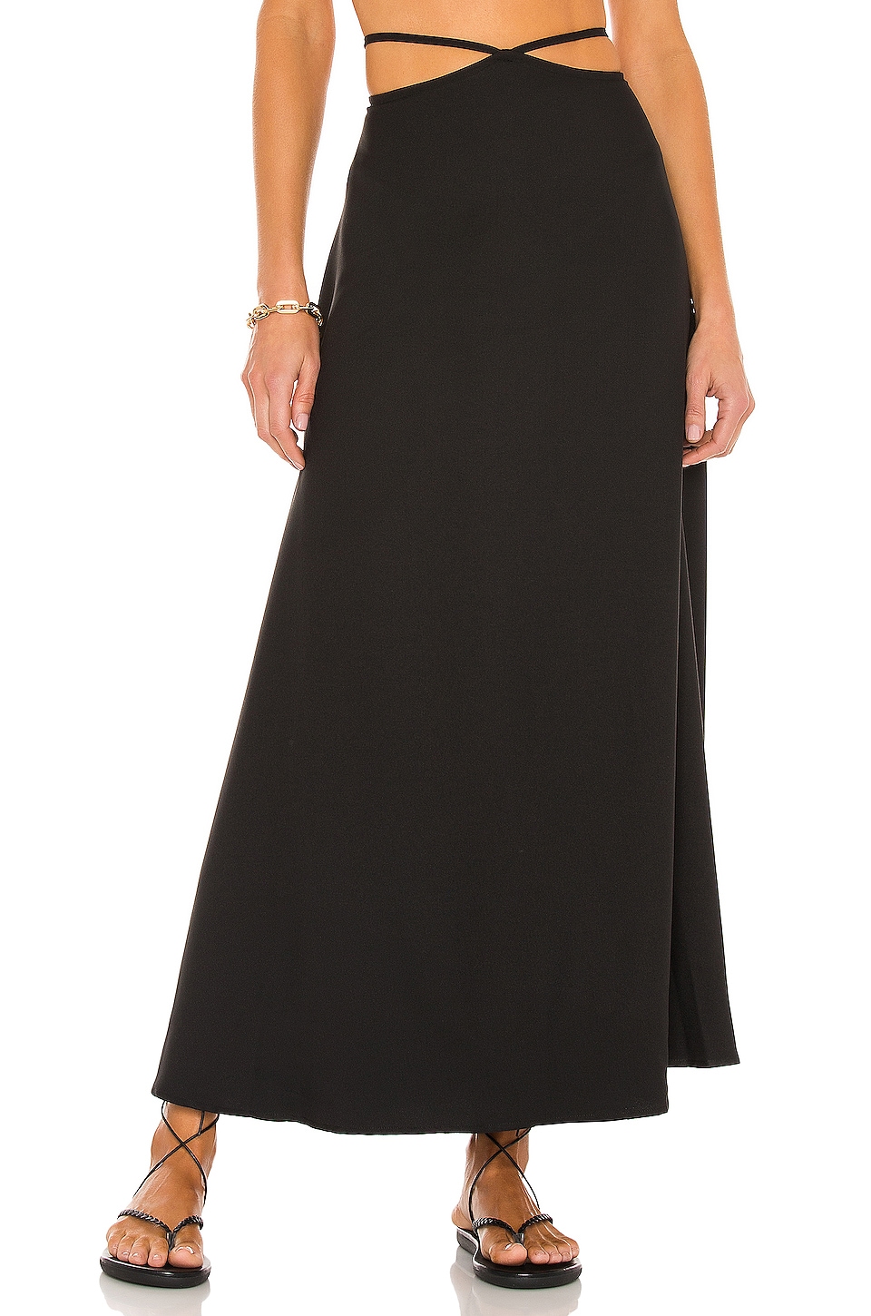 Agua Bendita x REVOLVE Opal Skirt in Black