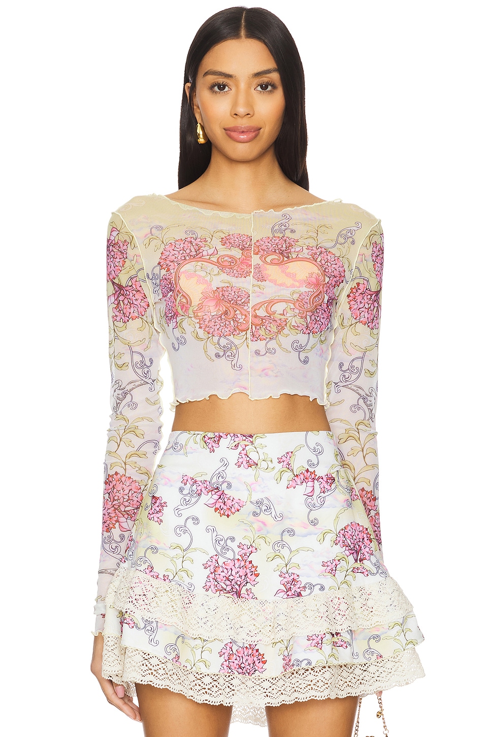 x REVOLVE Nelly Crop Top - thumbnail 2