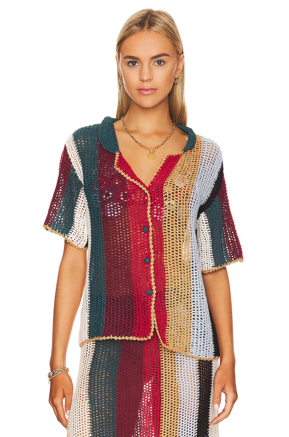 Agua Bendita Axel Shirt in Multicolor