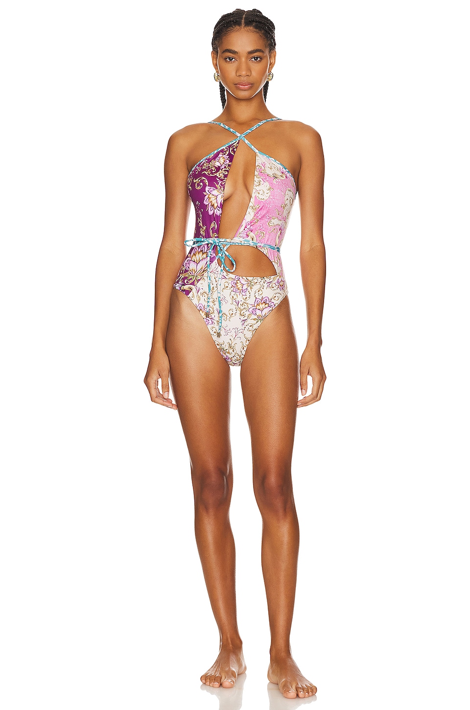 Agua Bendita Betsy One Piece in Merzin Multicolor | REVOLVE