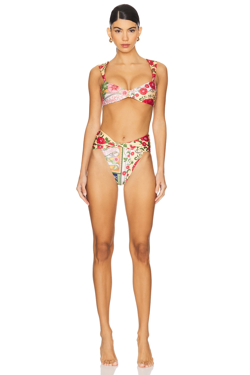 Agua Bendita Malory Harvest Bikini Top in Multicolor REVOLVE