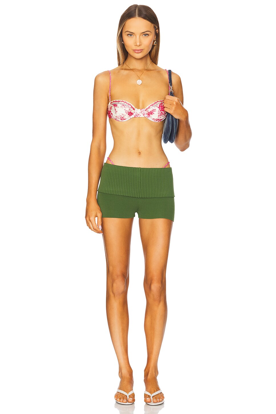x REVOLVE Ankara Bikini Top