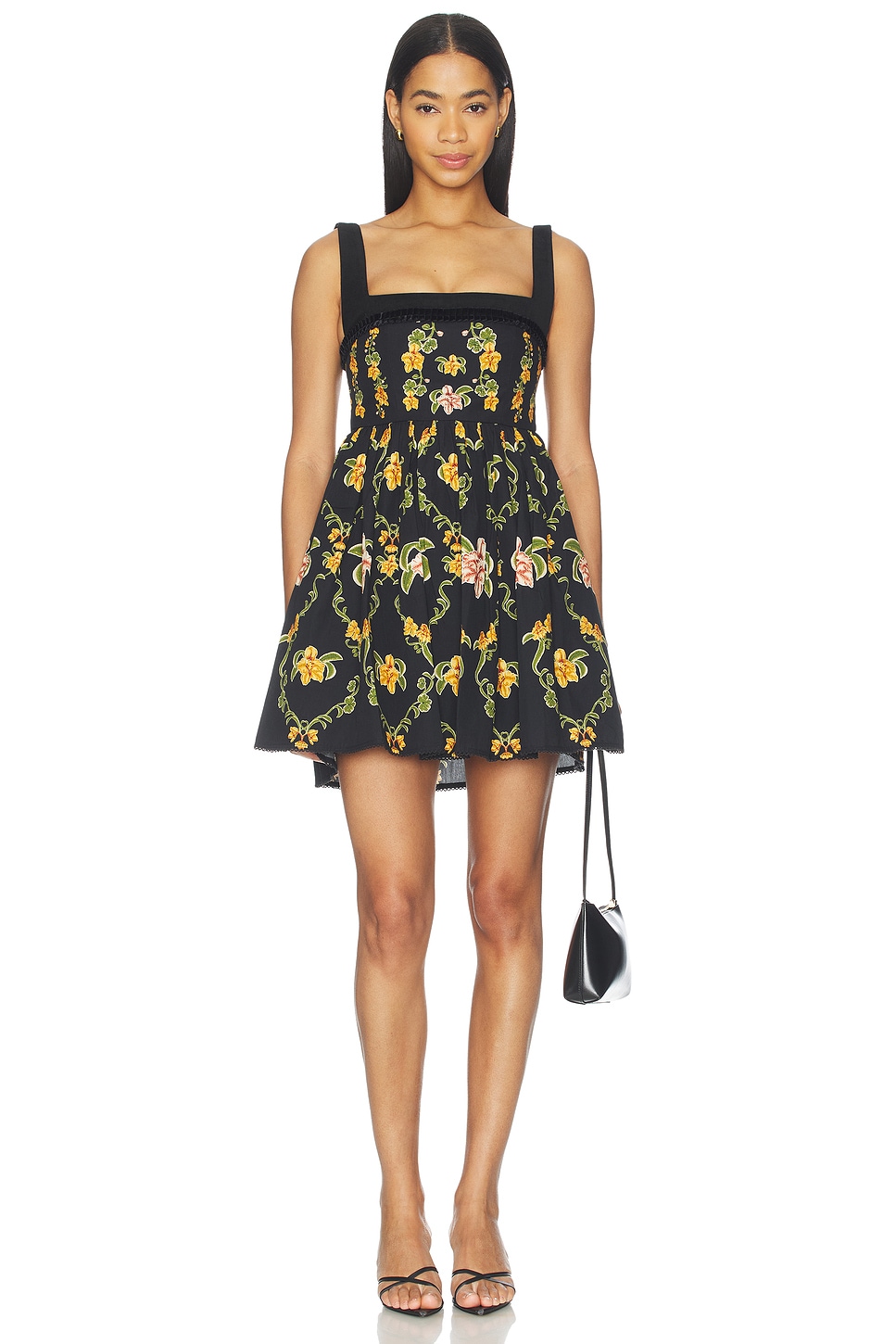 Agua by Agua Bendita Barbara Mini Dress in Cordillera in Navy | REVOLVE Agua by Agua Bendita Barbara Mini Dress in Cordillera in Navy | REVOLVE