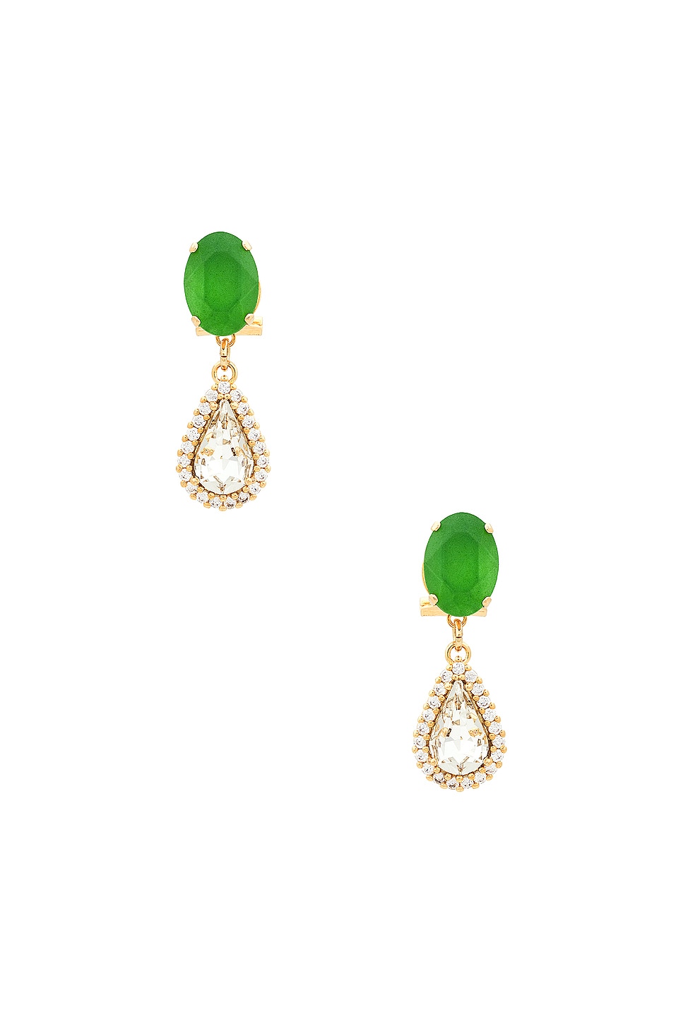 NEW!! outlet GREEN APPLE Dangle EARRINGS!!