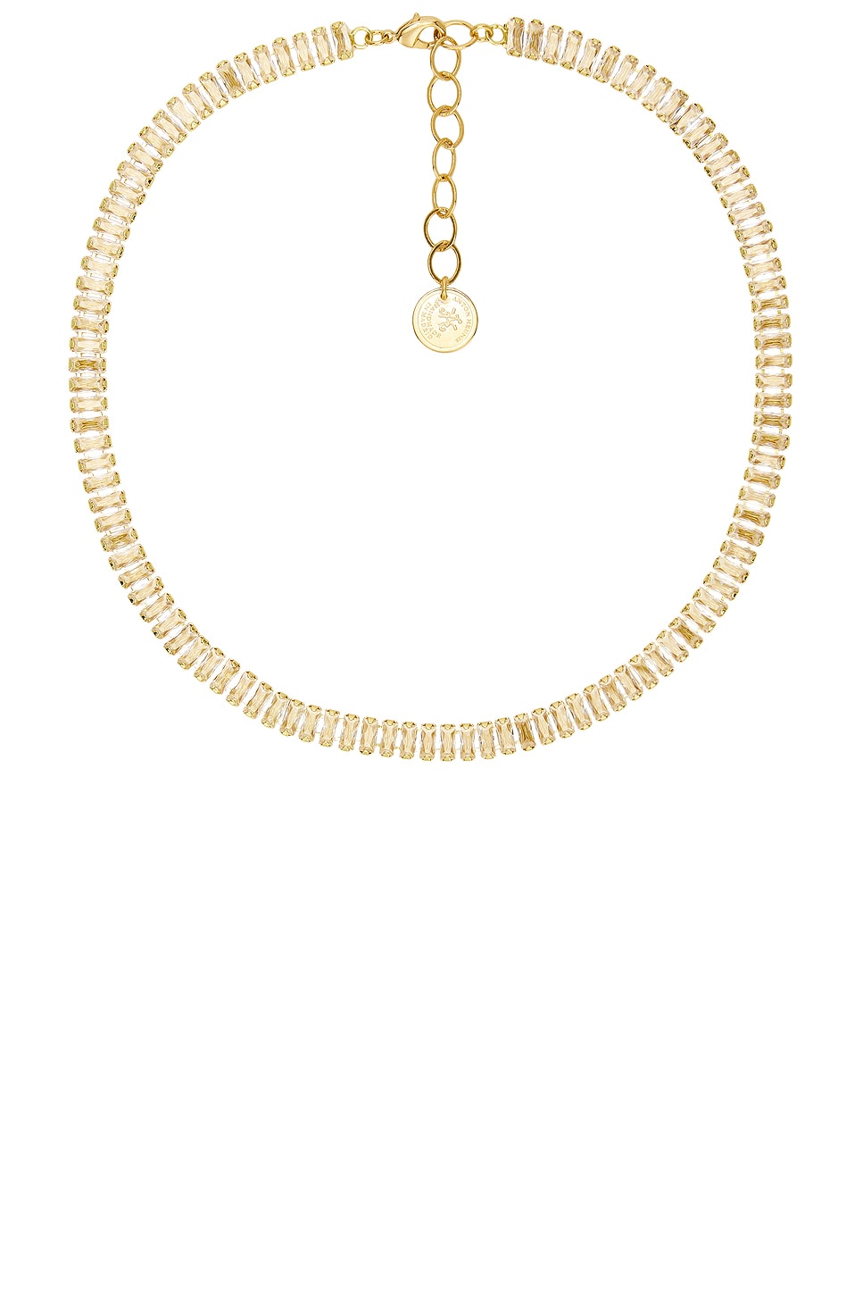Short Crystal Chain Necklace