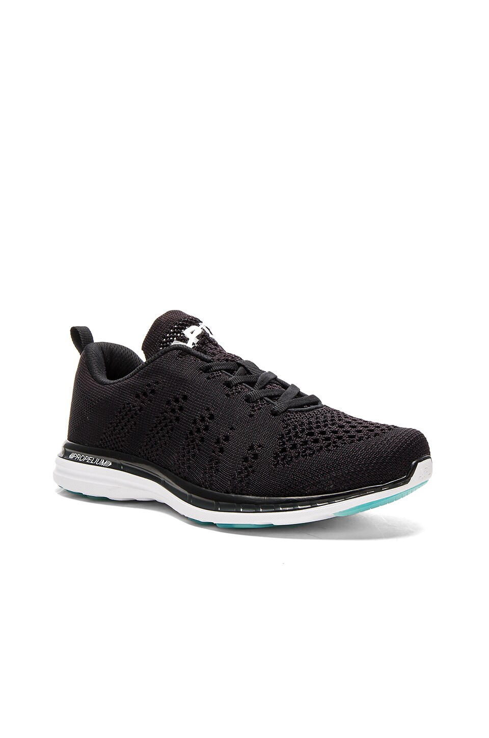 APL: Athletic Propulsion Labs Techloom Pro Sneakers in Black & Charcoal
