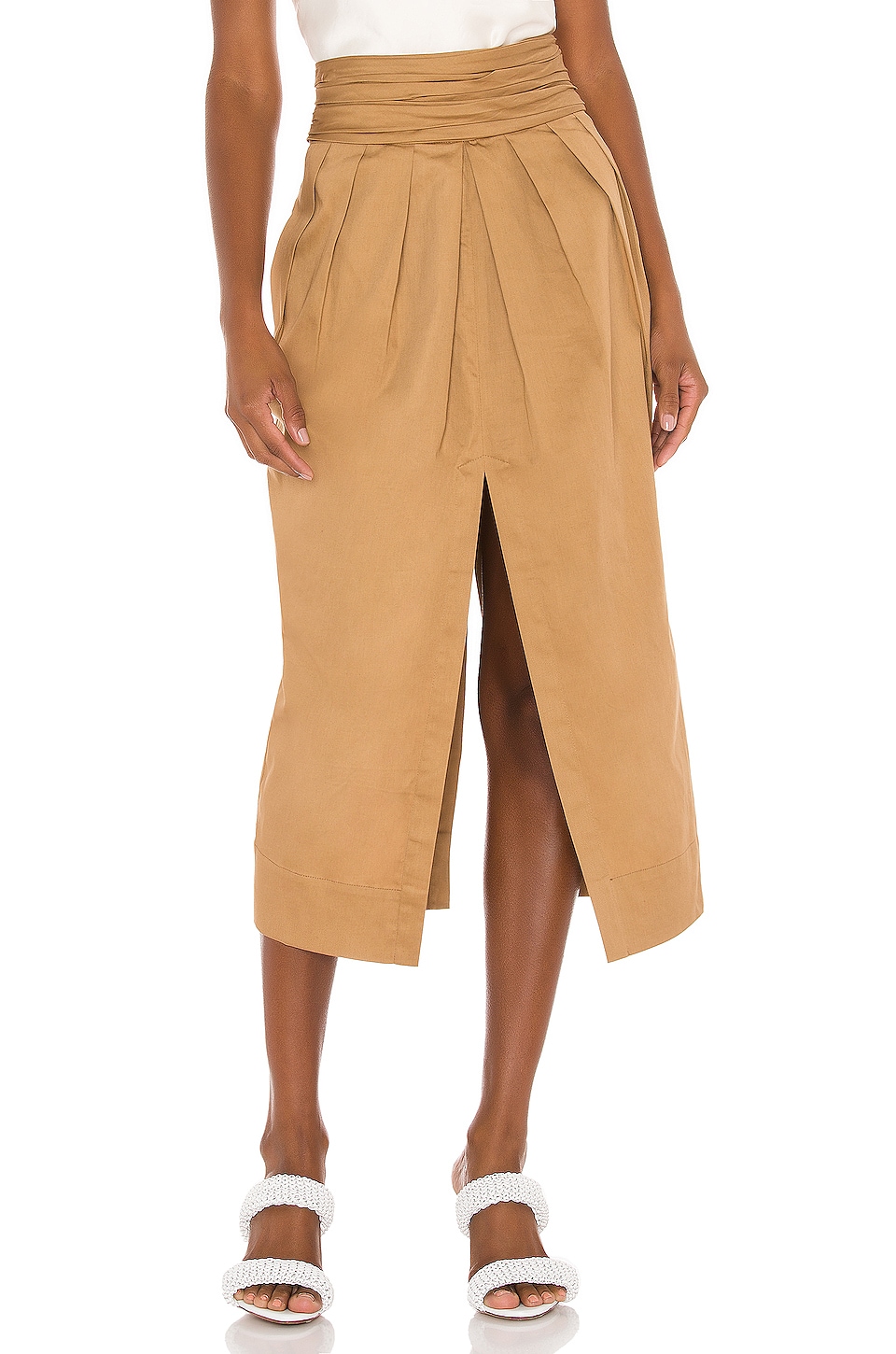 Aiifos Florence Skirt In Brown