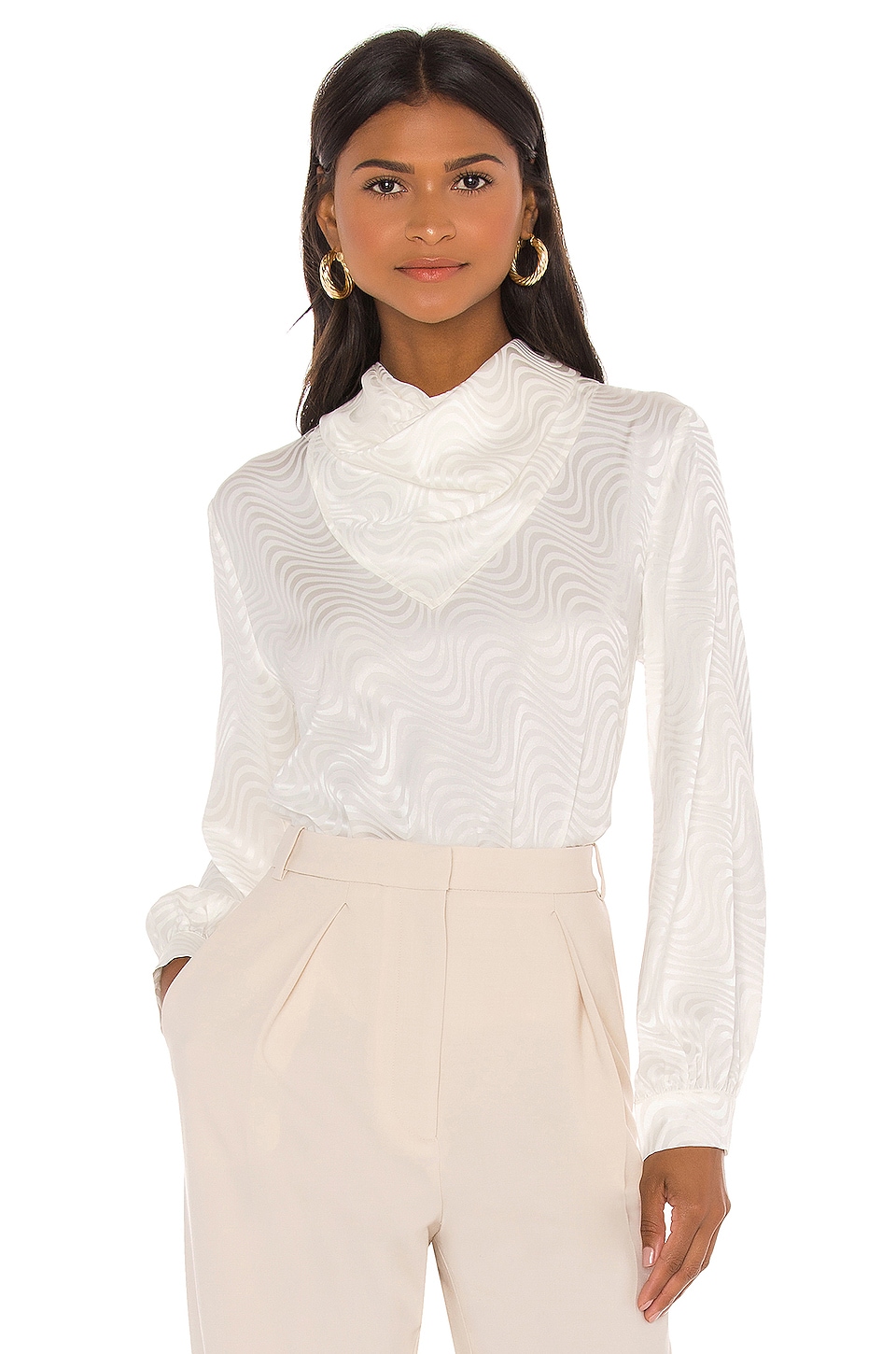 Aiifos Grace Blouse In White