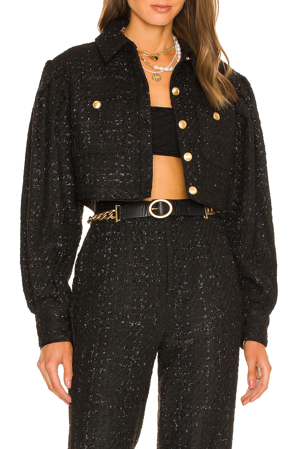 ASSIGNMENT Tiana Chain Belt in Black