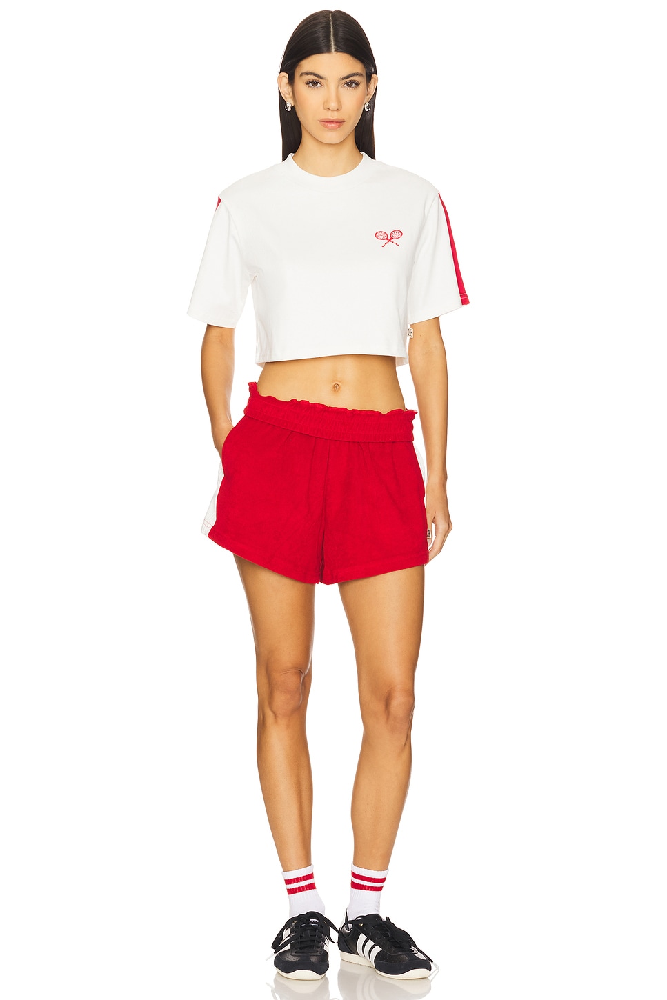 Araminta James Racquet Crop Tee thumbnail